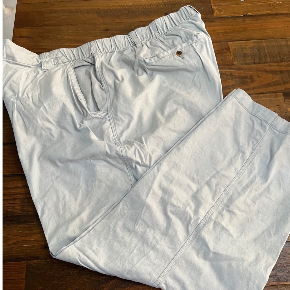 OLD NAVY OG Chino Pants Casual Straight Leg Womens 2X Light Blue Minimalist